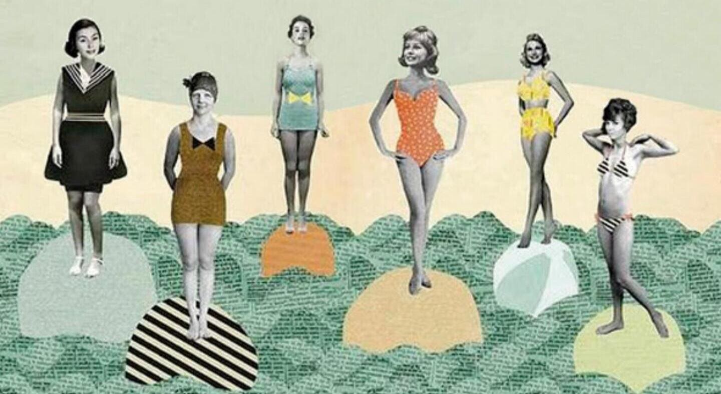 La historia del traje de baño: desde la década de 1900 hasta la actualidad
