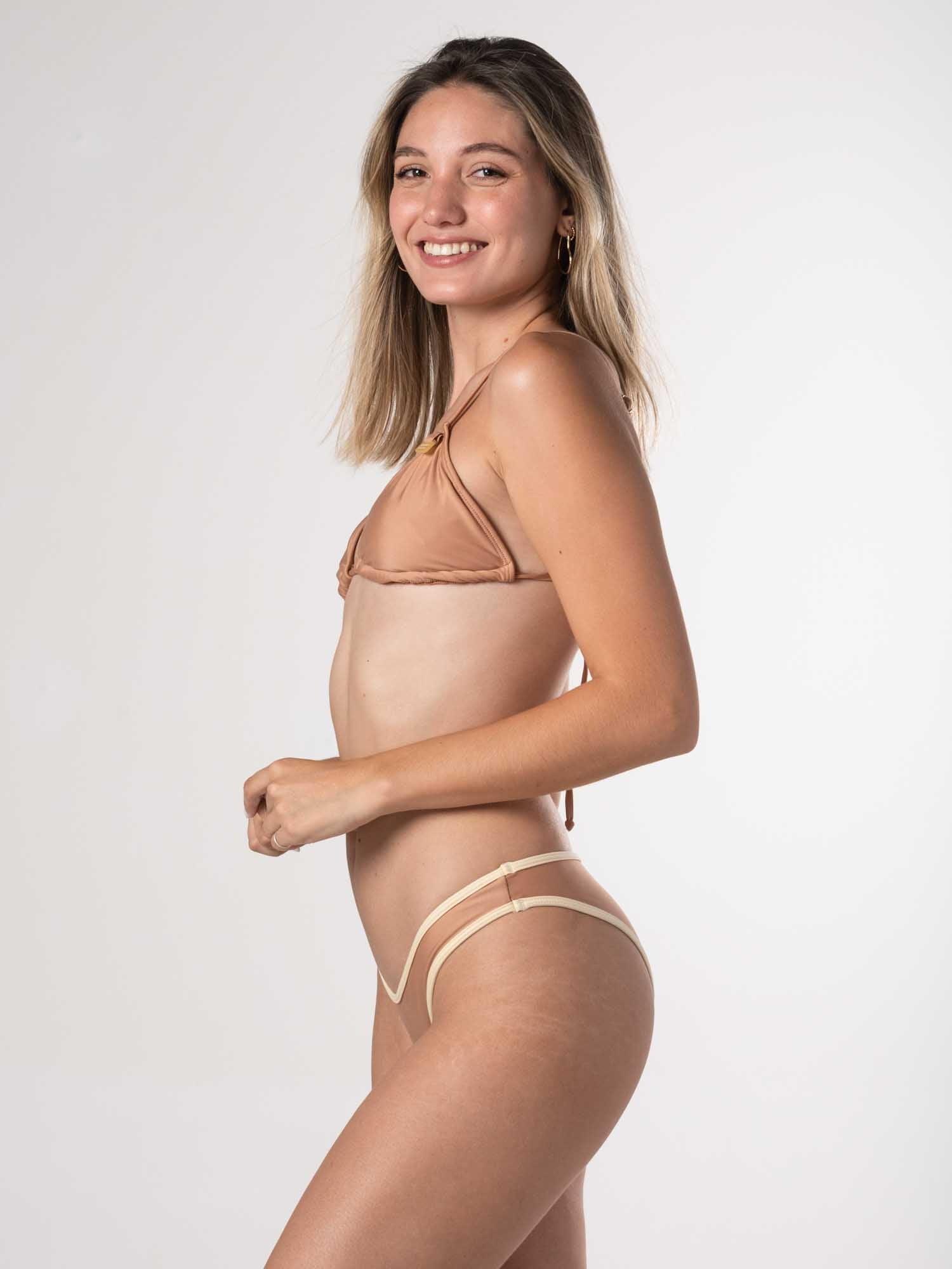 Bikini Ibiza Creta Choco Marfil