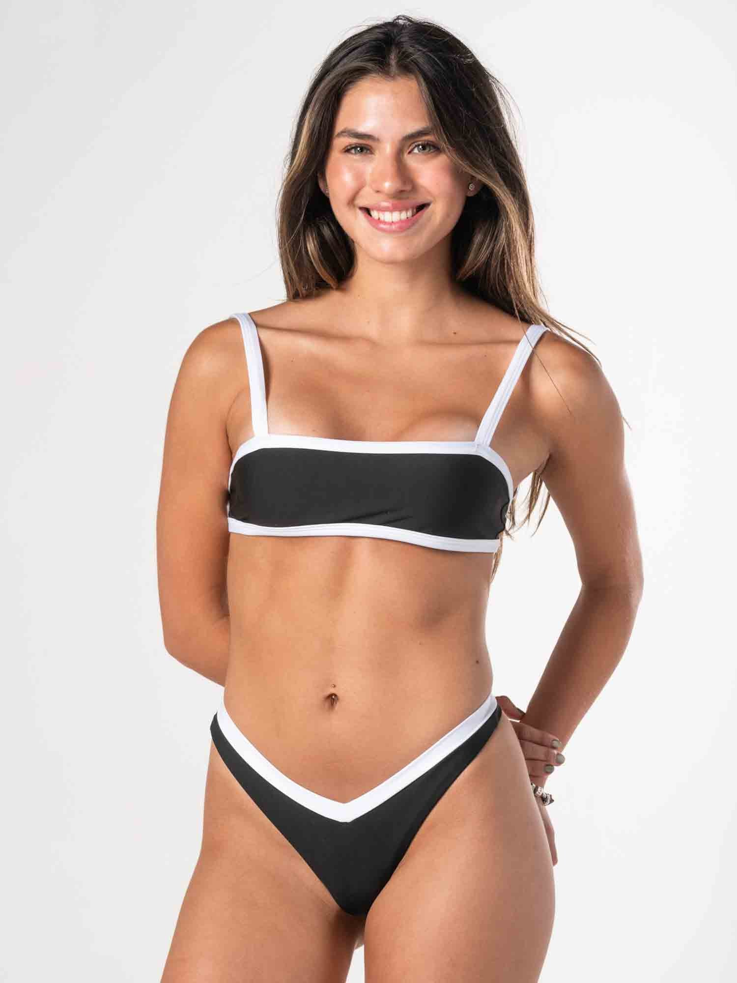 Bikini Jaco Zuma Negro Blanco
