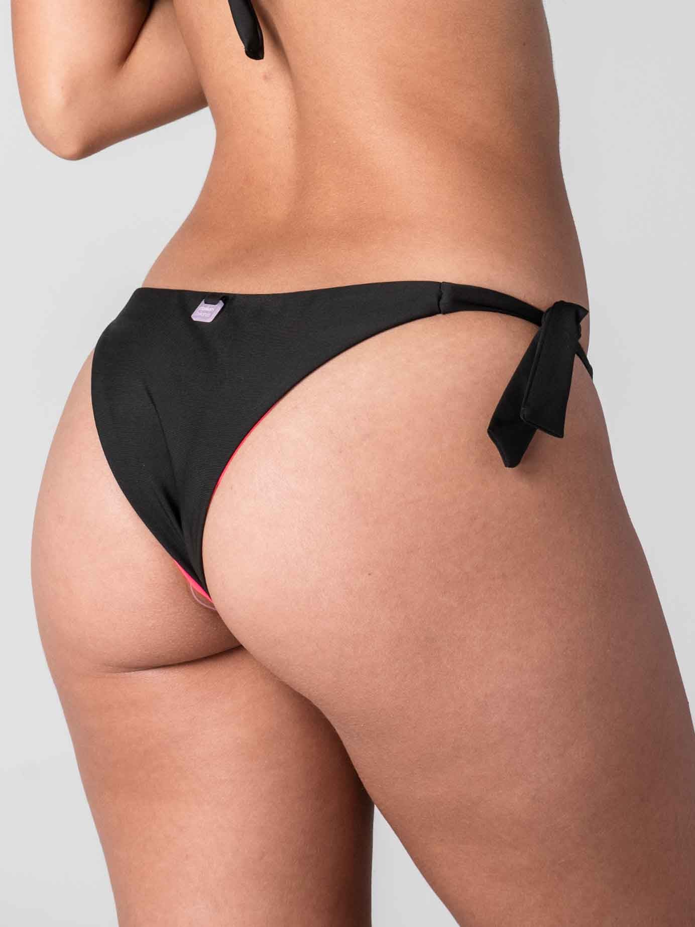 Bikini Olbia Nazare Negro Blanco