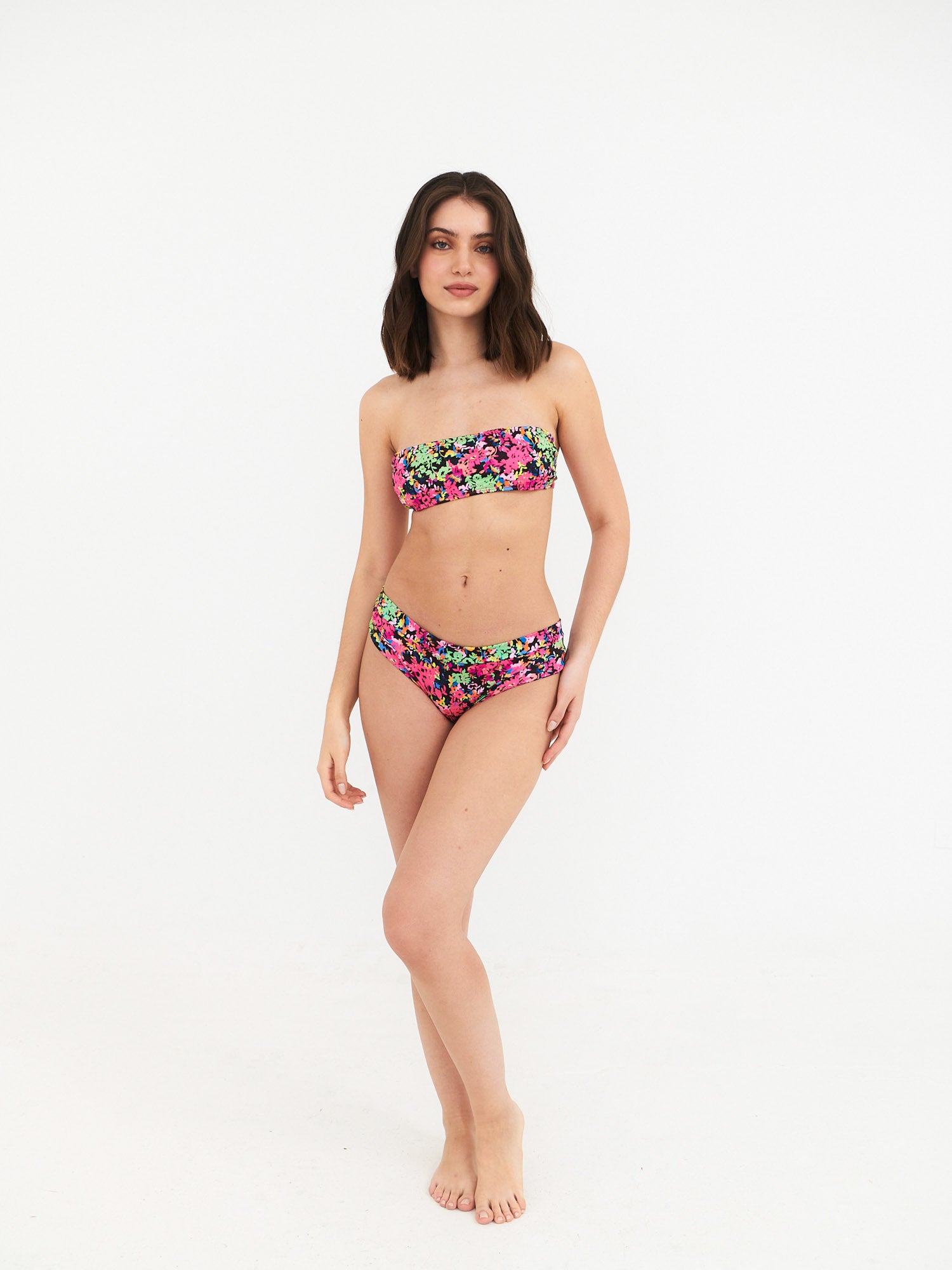 Daikiri Bikini Mujer Negro Estampado Strapless Extra Comfort Protección UV 50+ General