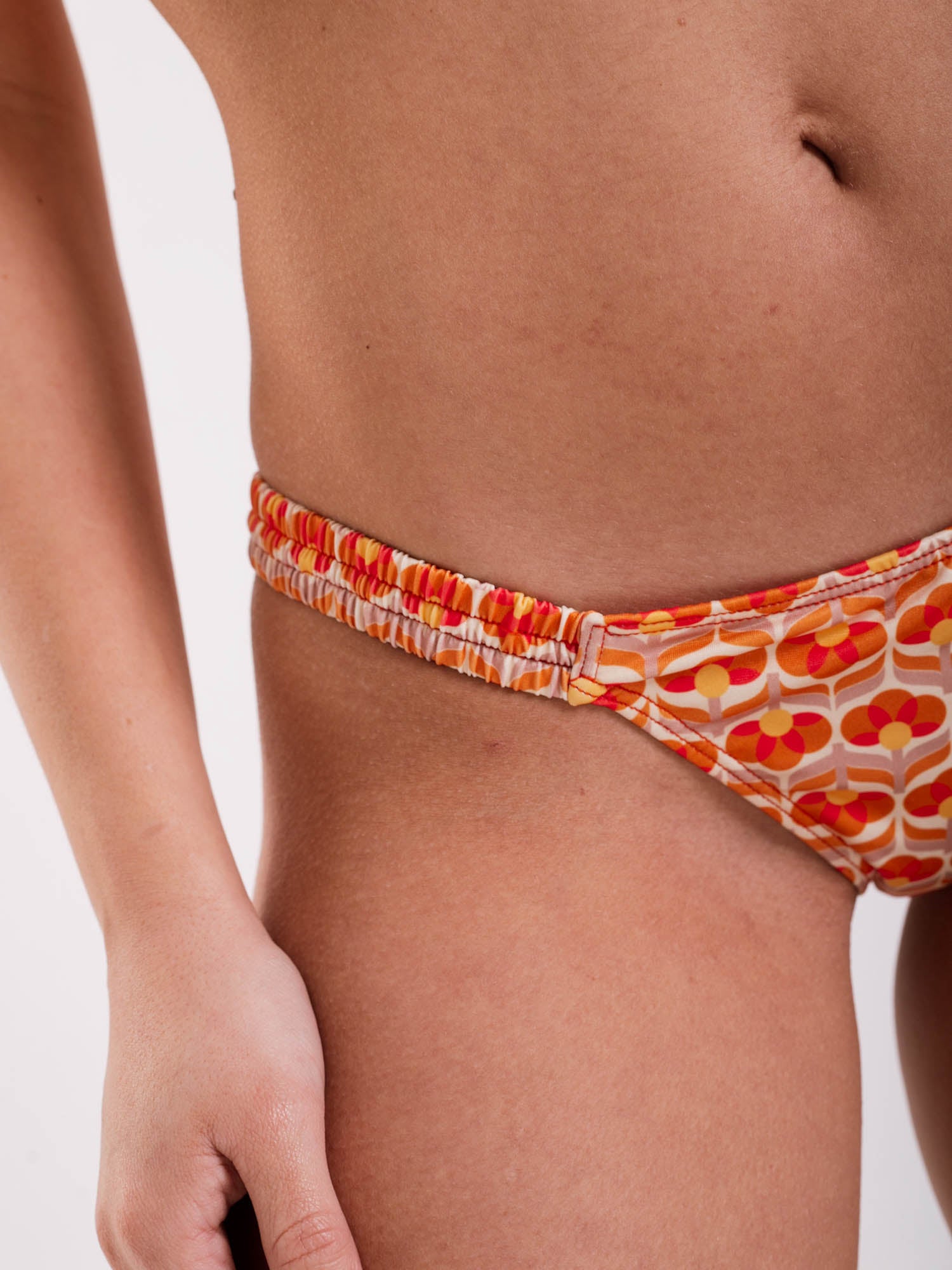 Daikiri Bikini Mujer Crema Estampado Triángulo Extra Confort Protección UV 50+ General