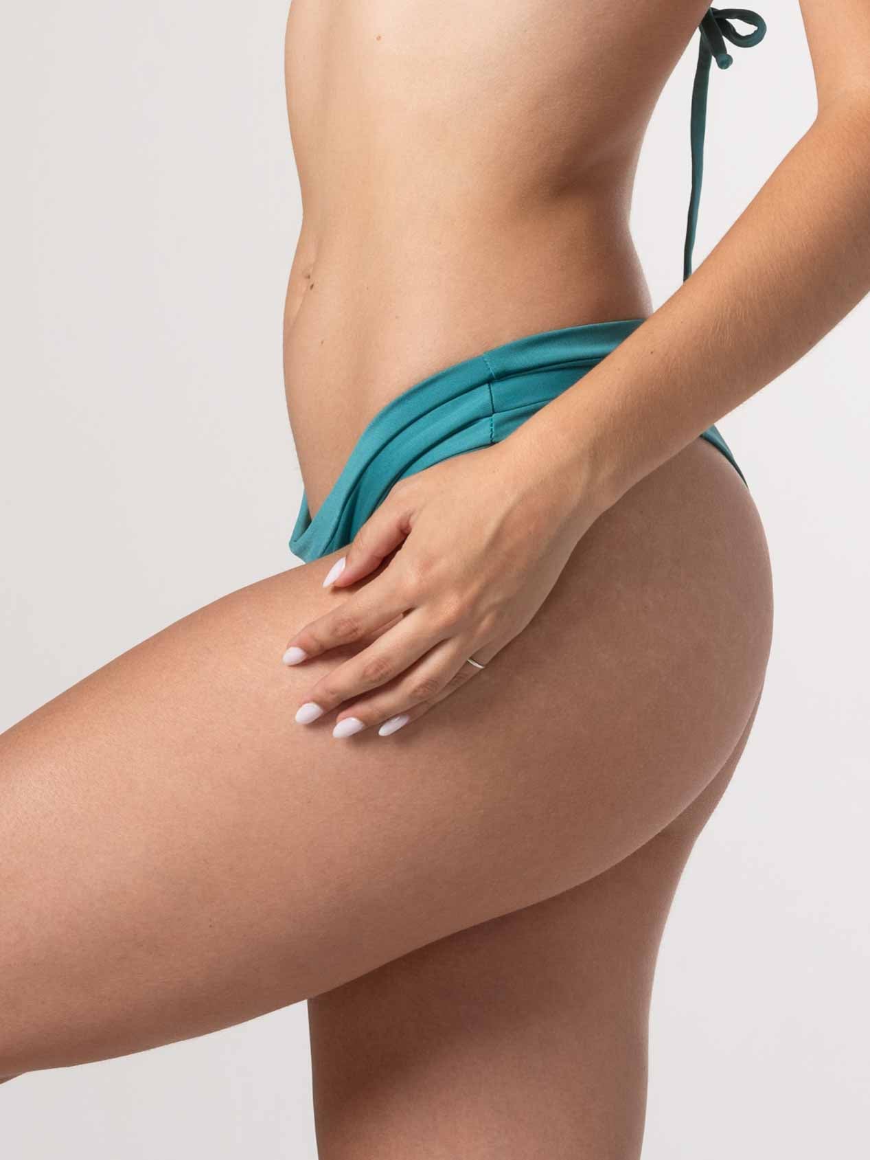 Bottom de Bikini Daikiri Mujer Calzón Sin Costuras Verde Oscuro Protección UV50+ Principal