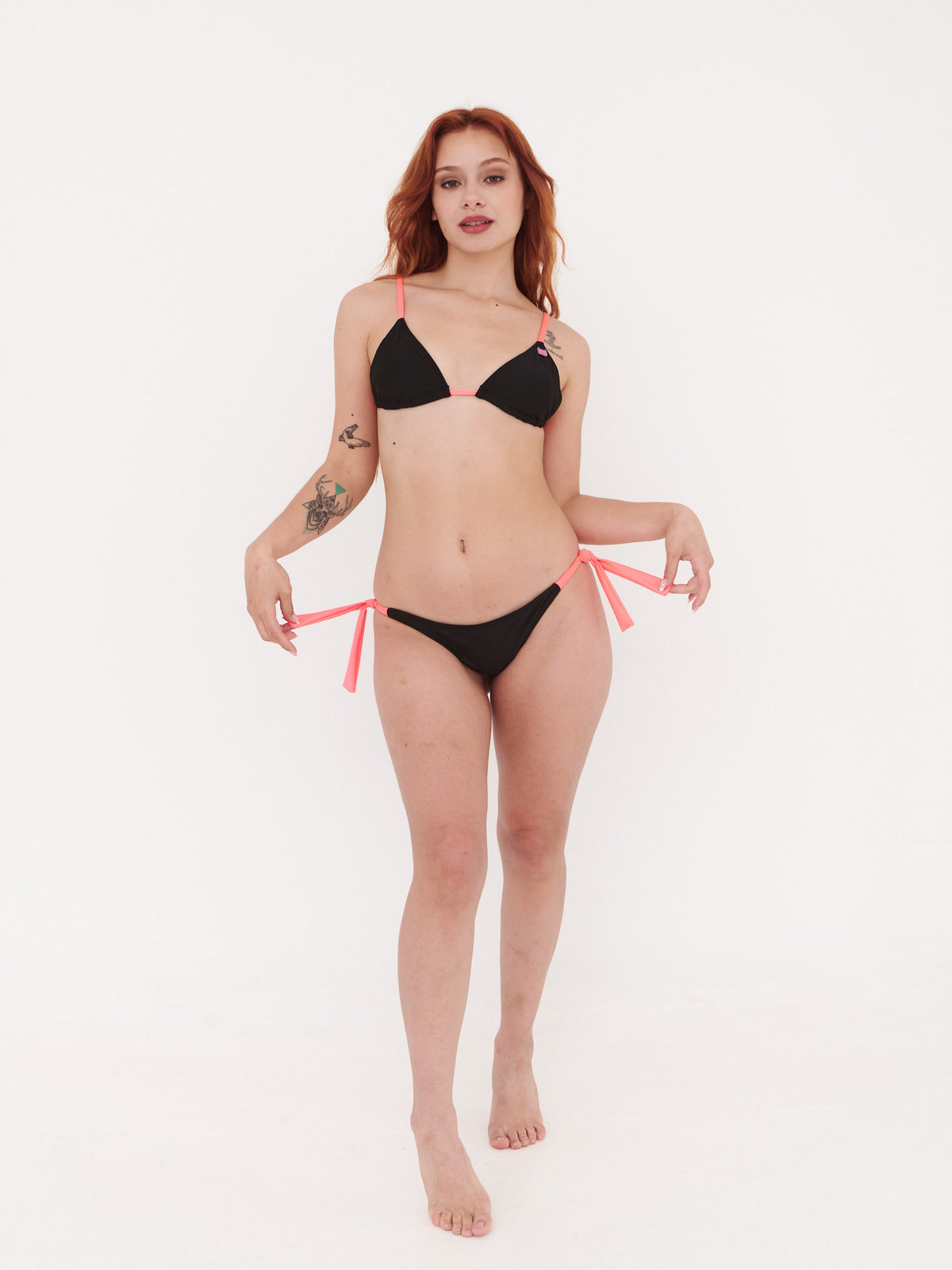 Bottom de Bikini Daikiri Mujer Calzón Amarras Negro Protección UV50+ General