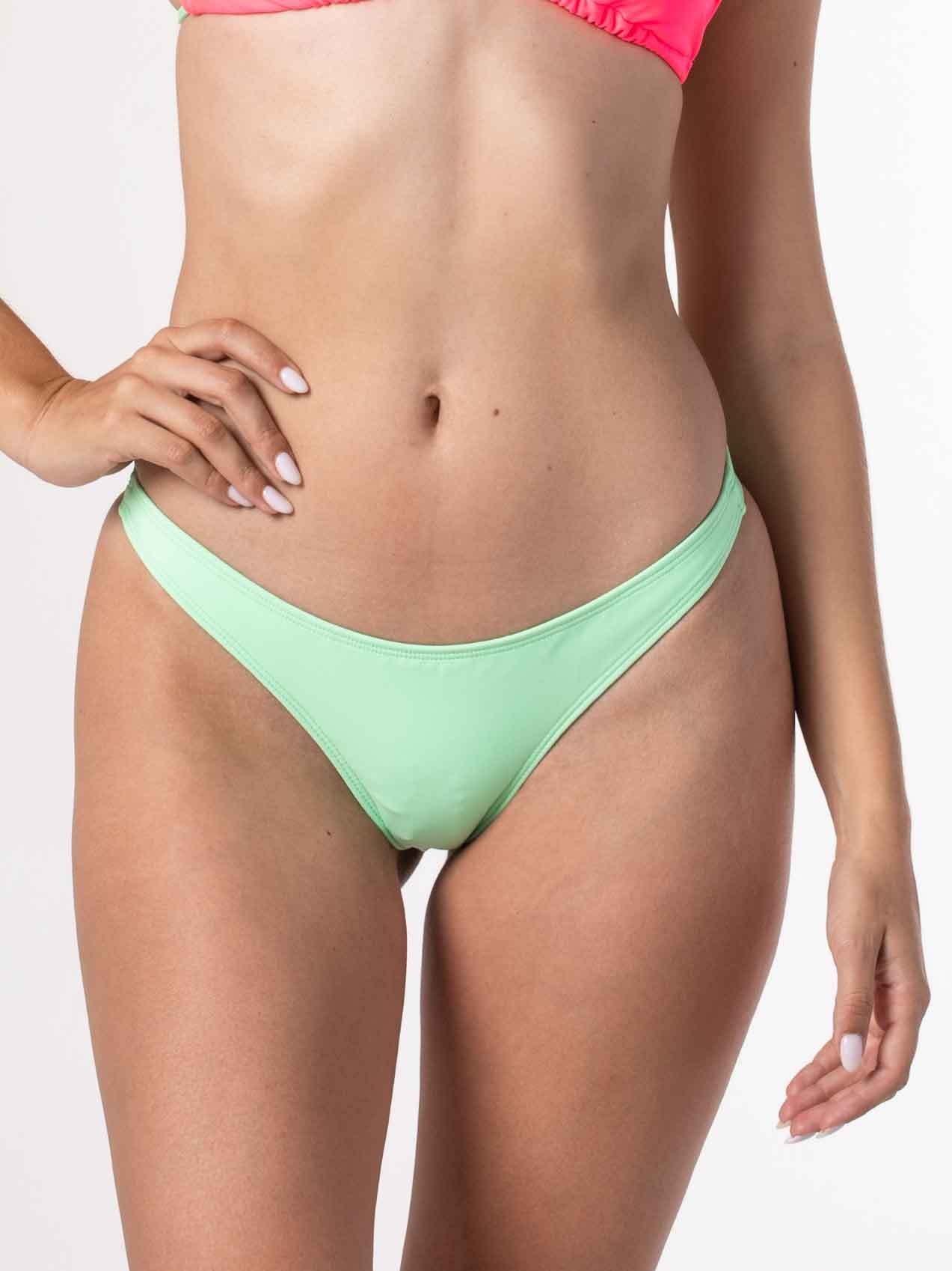 Bottom de Bikini Daikiri Mujer Calzón Colaless Verde Menta Protección UV50+ Tercera