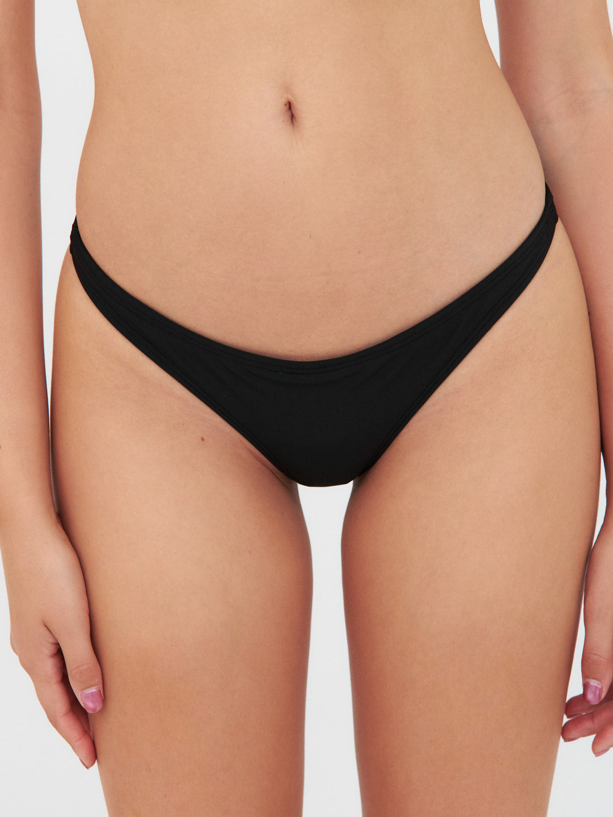 Bottom de Bikini Daikiri Mujer Calzón Colaless Negro Protección UV50+ Detras