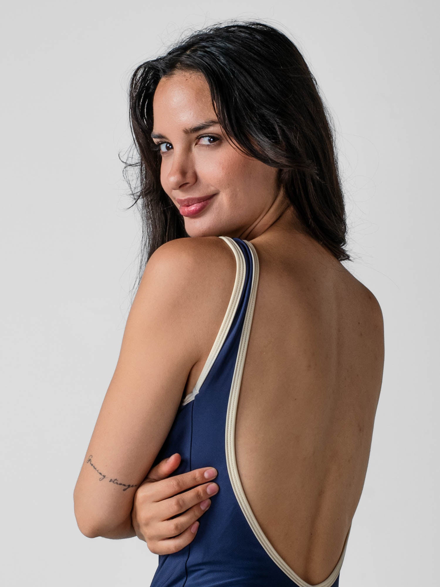 Traje de Baño Daikiri Mujer Baywatch Clásico Azul Marino Protección UV50+ General