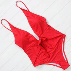 Entero Rojo Backless - Daikiri Bikinis