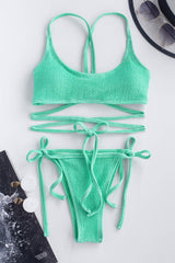 Bikini Menta Relieve