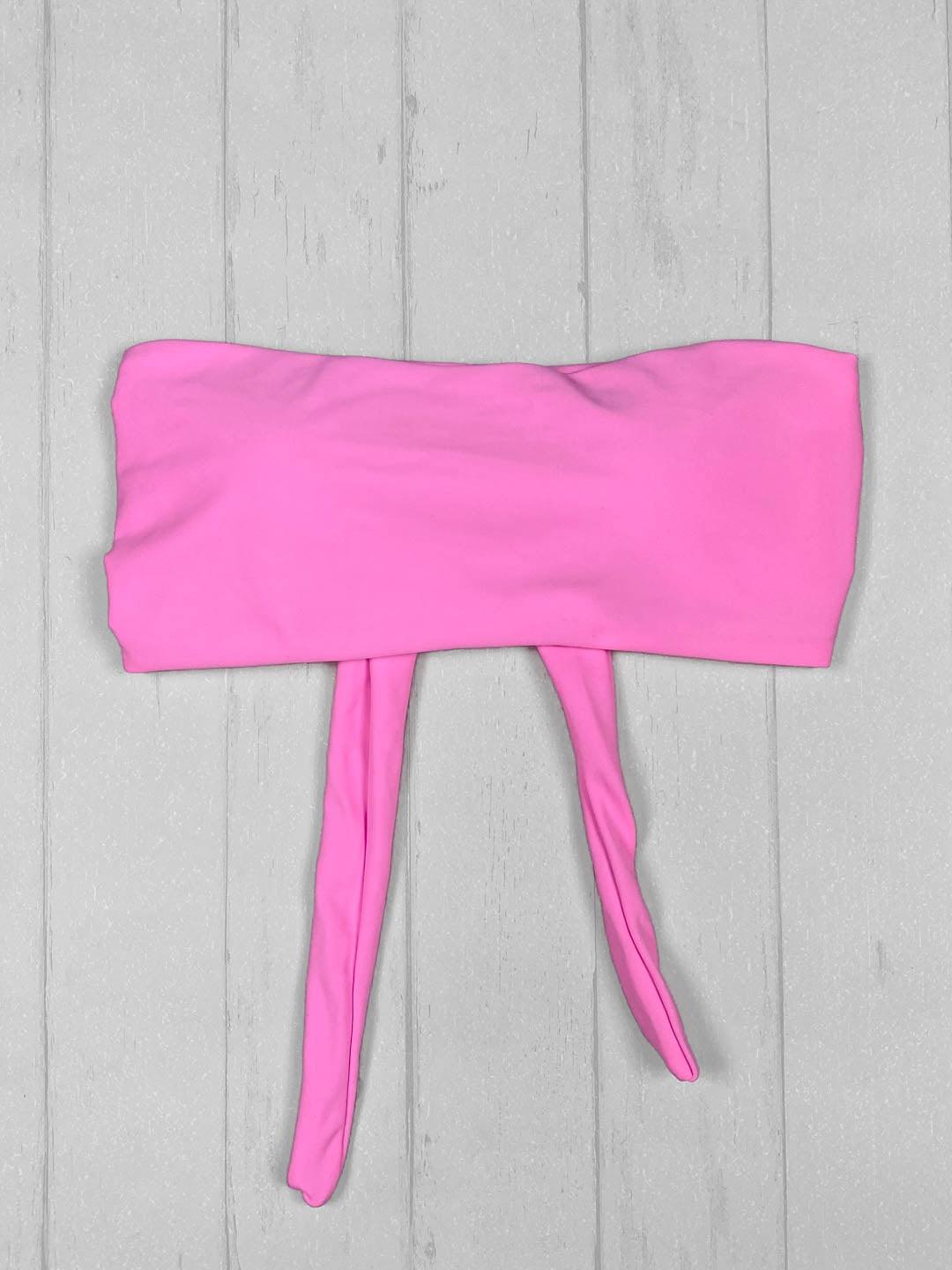 Top Strapless Chicle - S