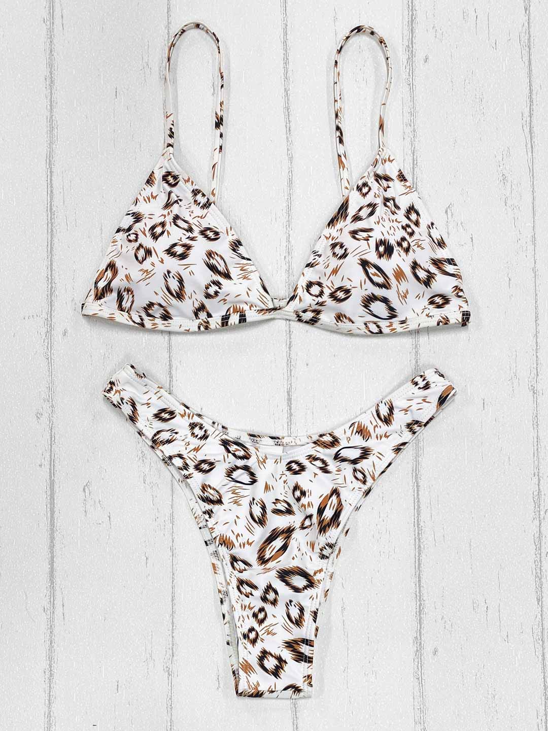 Bikini Triángulo Animal Print
